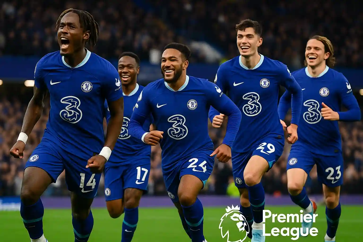 Chelsea với phong độ ấn tượng tại Premier League