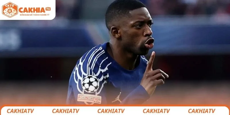 Dembele là mắt xích quan trọng của đội tuyển PSG