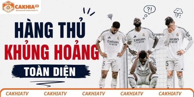 Hàng thủ yéu kém là 1 trong những nguyên do khiến Real Madrid trắng tay